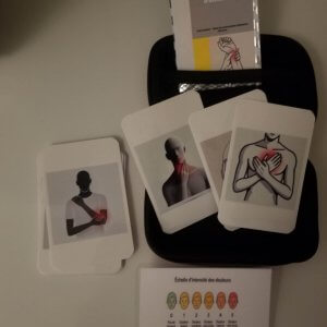 Pack de cartes de communication LIEN (douleurs)