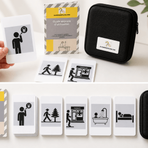 Pack de cartes de communication LIEN (Acte de la vie quotidienne)