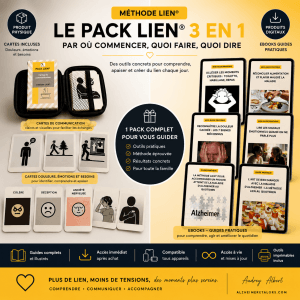 Le Pack LIEN® 3 en 1 – Par où commencer, quoi faire, quoi dire