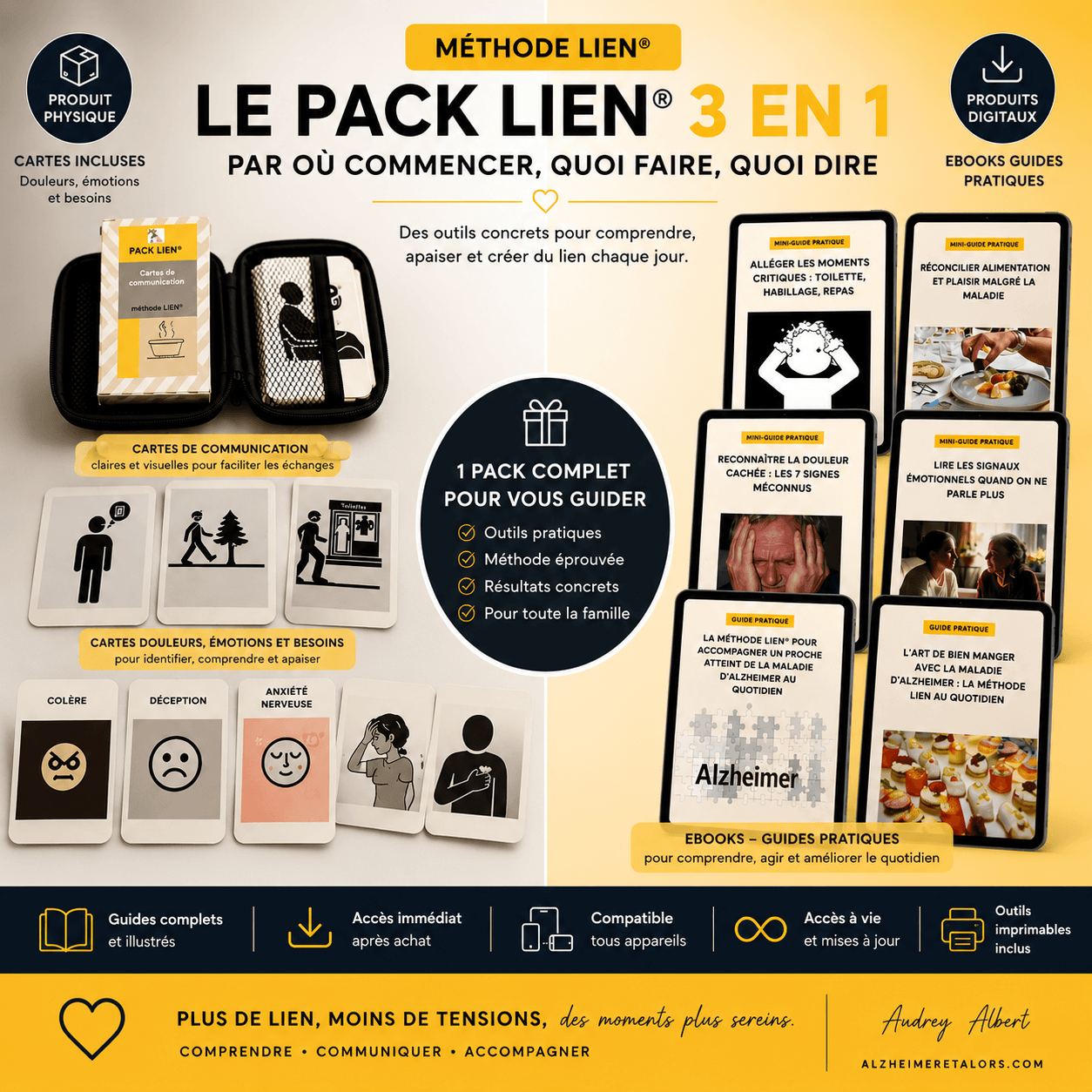 Le Pack LIEN® 3 en 1 – Par où commencer, quoi faire, quoi dire